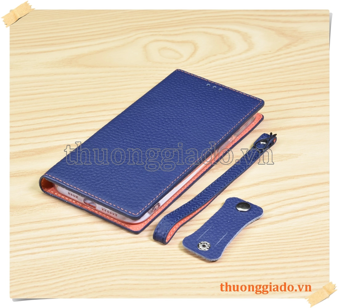 Bao da cầm tay iPhone 12 Pro Max (da bò) flip leather case