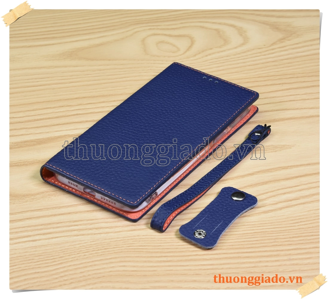 Bao da cầm tay iPhone 12 Pro Max (da bò) flip leather case