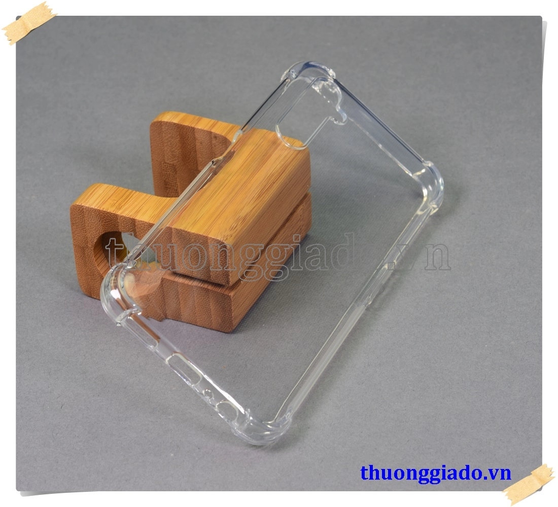 Ốp lưng silicone Realme 6 Pro, ốp dẻo trong suốt tăng cường chống sốc 4 góc