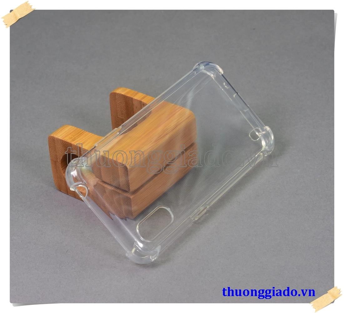 Ốp lưng silicone Samsung Galaxy M01, ốp dẻo trong suốt chống sốc 4 góc