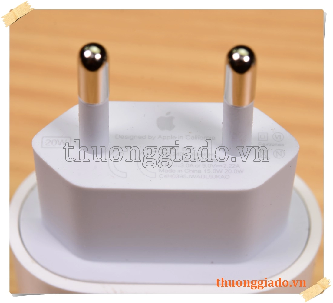 Củ sạc nhanh Apple 20W USB-C A2347 chính hãng, iPhone 12 Pro Max