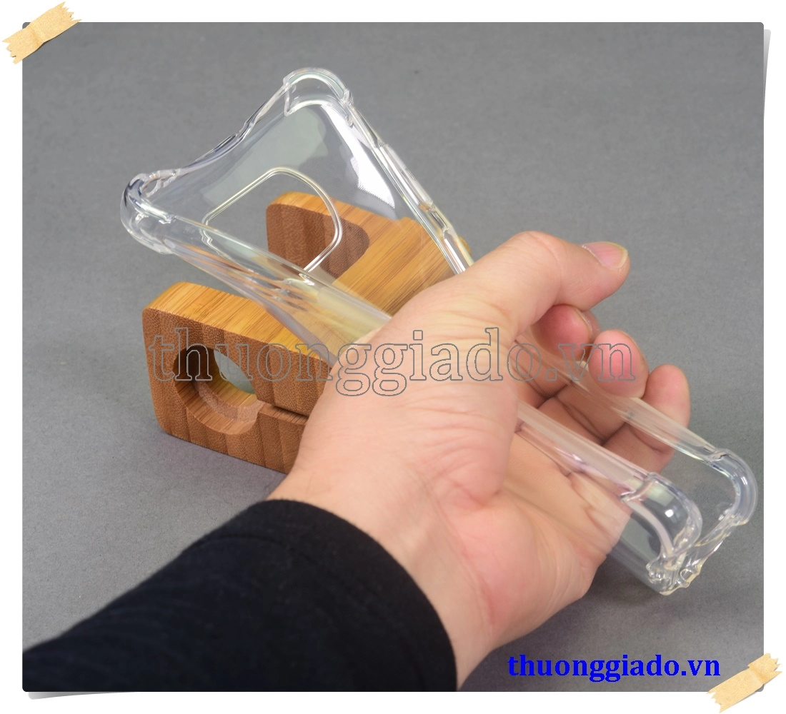 Ốp lưng silicone Mi Poco X3 NFC, ốp dẻo trong suốt tăng cường chống sốc 4 góc