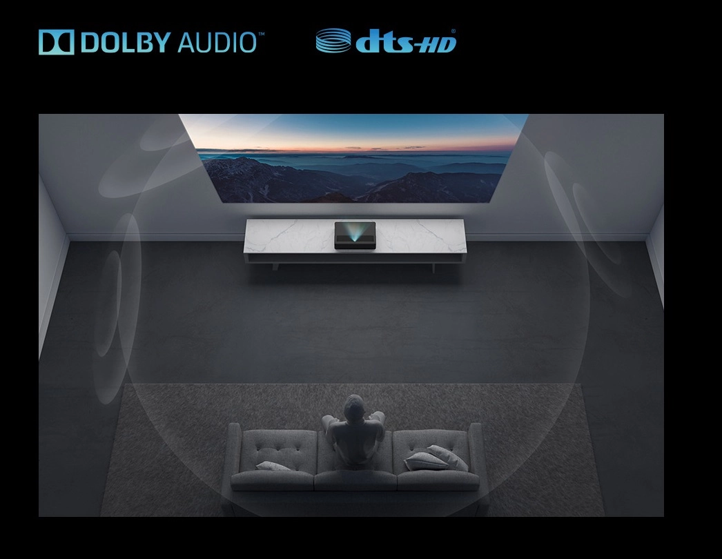 Máy chiếu Xiaomi Laser Projector 1S 4K màu đen (2000 ANSI)