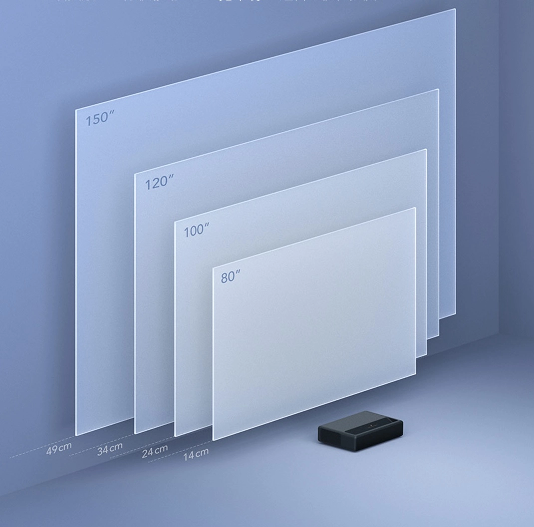 Máy chiếu Xiaomi Laser Projector 1S 4K màu đen (2000 ANSI)