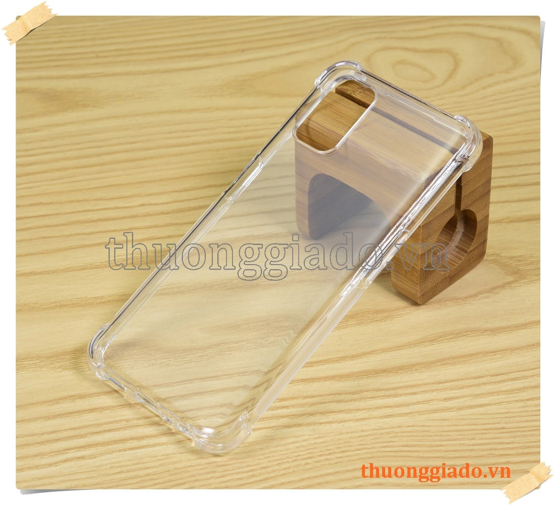 Ốp lưng silicone Oppo A52 (2020), ốp dẻo trong suốt tăng cường chống sốc 4 góc
