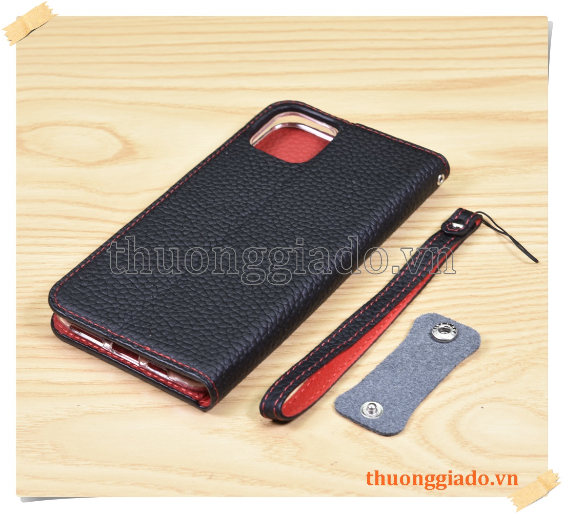 Bao da cầm tay iPhone 11 Pro Max (chất liệu da bò)