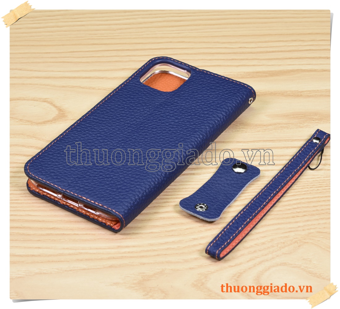 Bao da cầm tay iPhone 11 Pro Max (chất liệu da bò)
