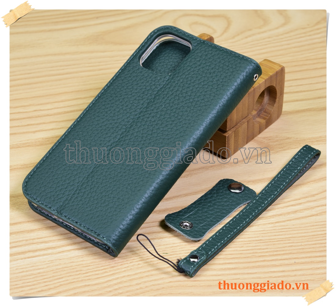 Bao da cầm tay iPhone iPhone 11 (6.1 inch), chất liệu da bò