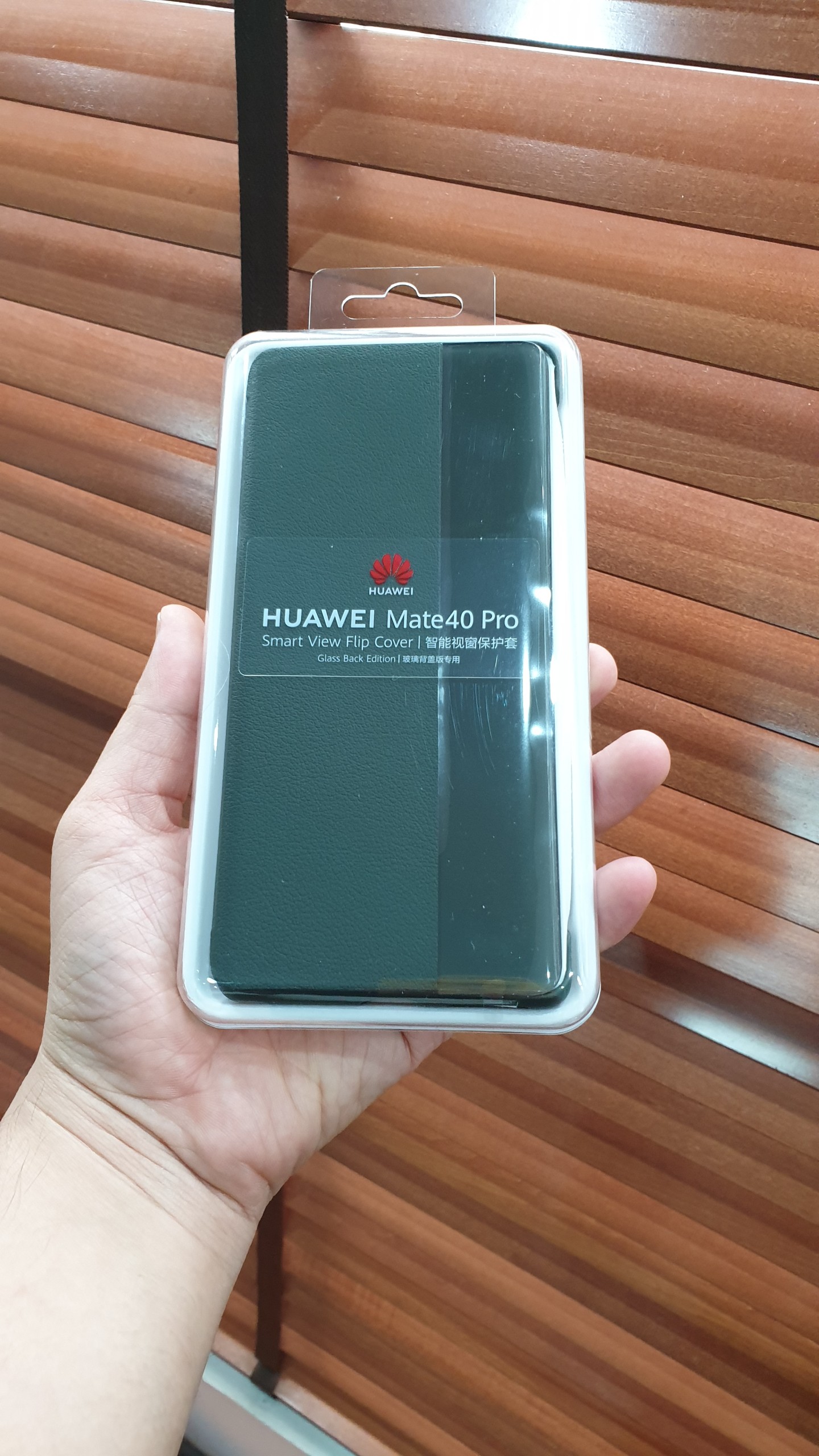 Bao da Huawei Mate 40 Pro/ Mate40 Pro Smart View Flip Cover chính hãng