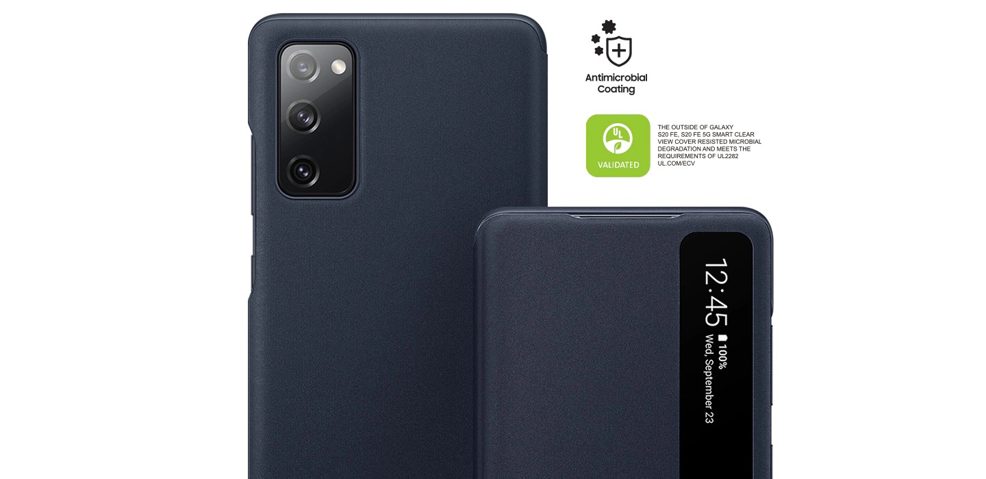 Bao da Samsung Galaxy S20 FE Clear View Cover chính hãng