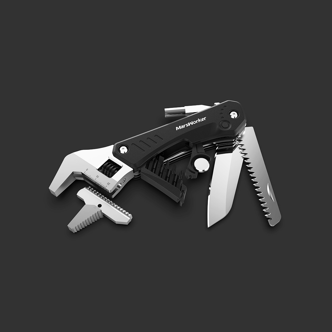 Bộ dao cờ lê mỏ lết đa năng Xiaomi MarsWorker (6 trong 1)