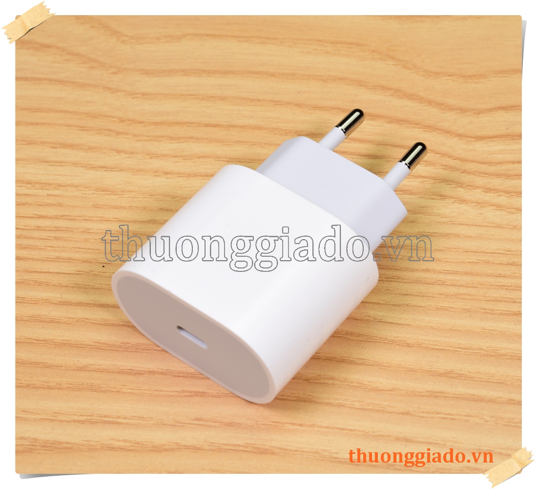 Củ sạc nhanh Apple 20W USB-C A2347 chính hãng, iPhone 12 Pro Max