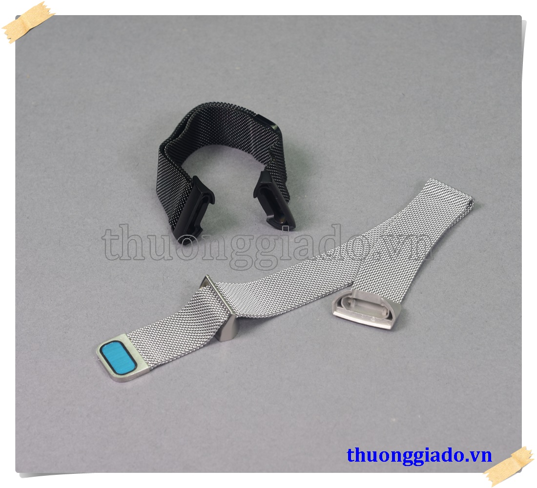 Dây đồng hồ Fitbit Charge 3, Charge 4 (dây mesh hợp kim mắt nhỏ, khóa hít nam châm)