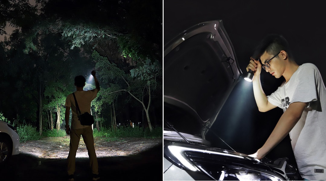 Đèn pin dã ngoại Xiaomi Nextool ZES0417 (độ sáng 2000 lumen, chiếu xa 380m, IPX7)
