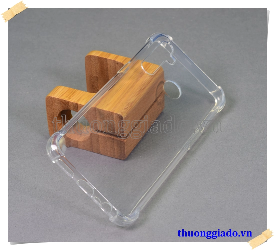 Ốp lưng silicone Realme 5, ốp dẻo trong suốt chống sốc 4 góc