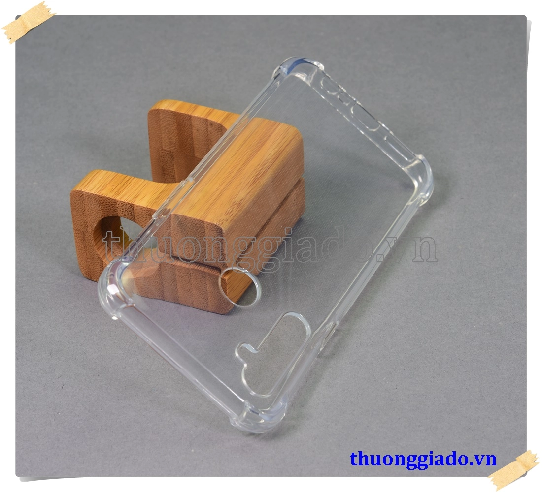 Ốp lưng silicone Realme 5, ốp dẻo trong suốt chống sốc 4 góc