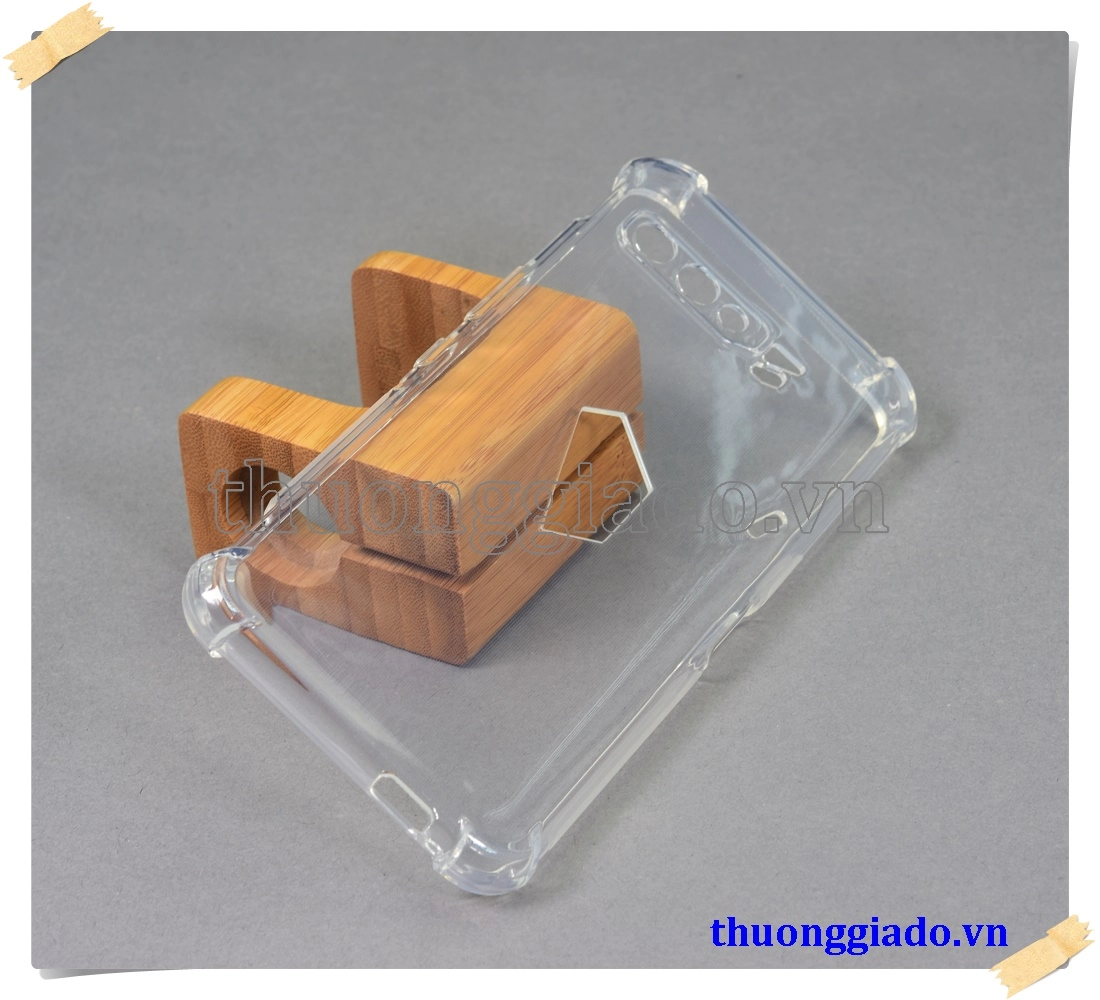 Ốp lưng silicone Asus Rog Phone 3 ZS661KS, ốp lưng dẻo trong suốt chống sốc 4 góc