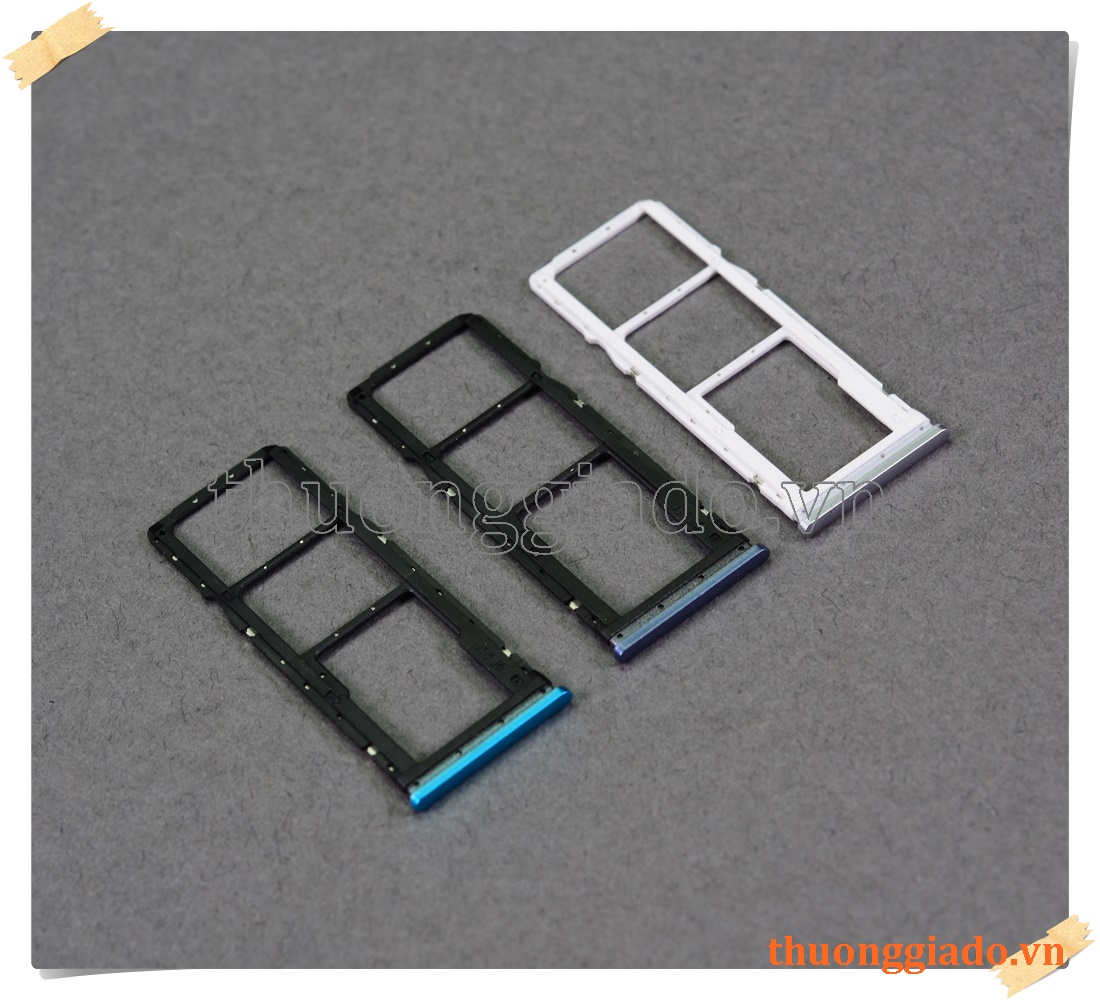 Khay sim Mi Redmi Note 9, 03 ngăn đựng trong 1, gồm cả ngăn đựng thẻ nhớ