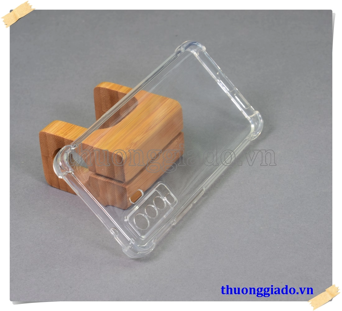 Ốp lưng silicone Vivo X50, ốp dẻo trong suốt tăng cường chống sốc 4 góc