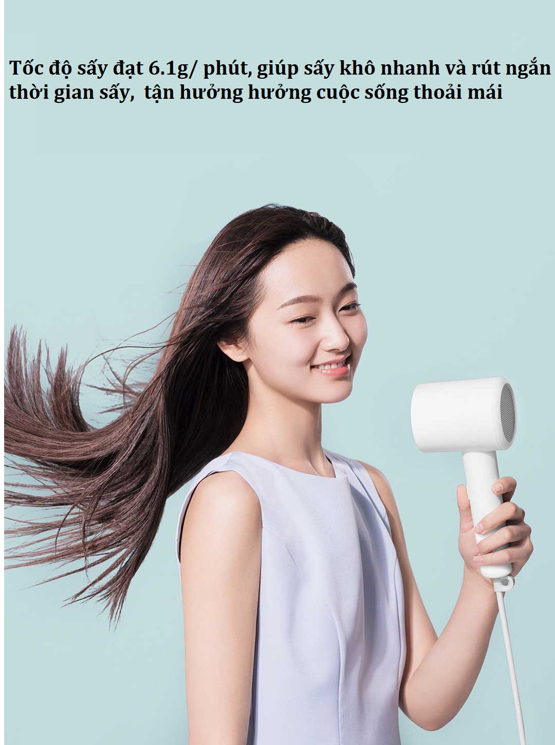 Máy sấy tóc nhanh bù ion âm Xiaomi H300