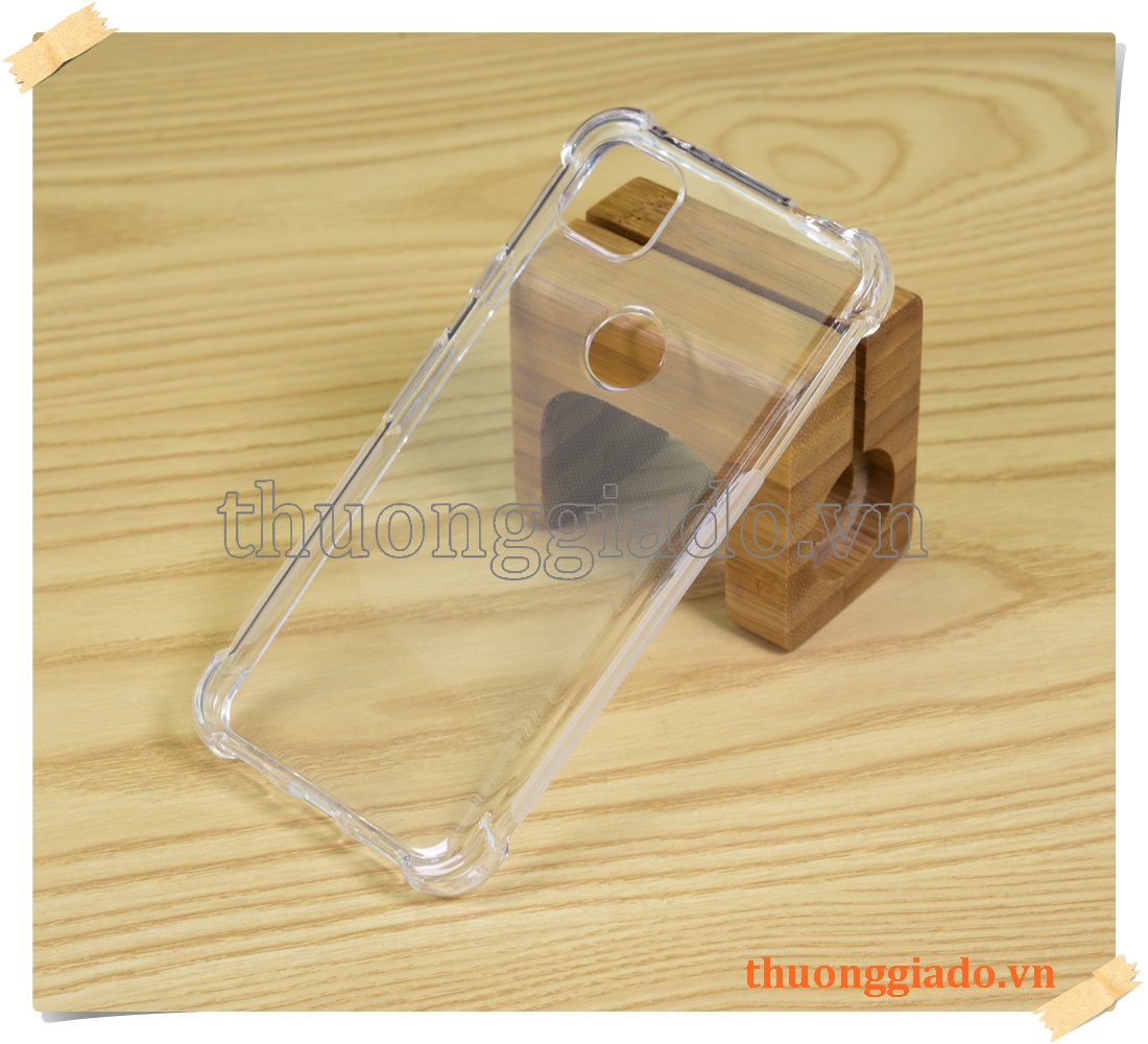 Ốp lưng silicone Google Pixel 4A (4G), ốp dẻo trong suốt chống sốc 4 góc