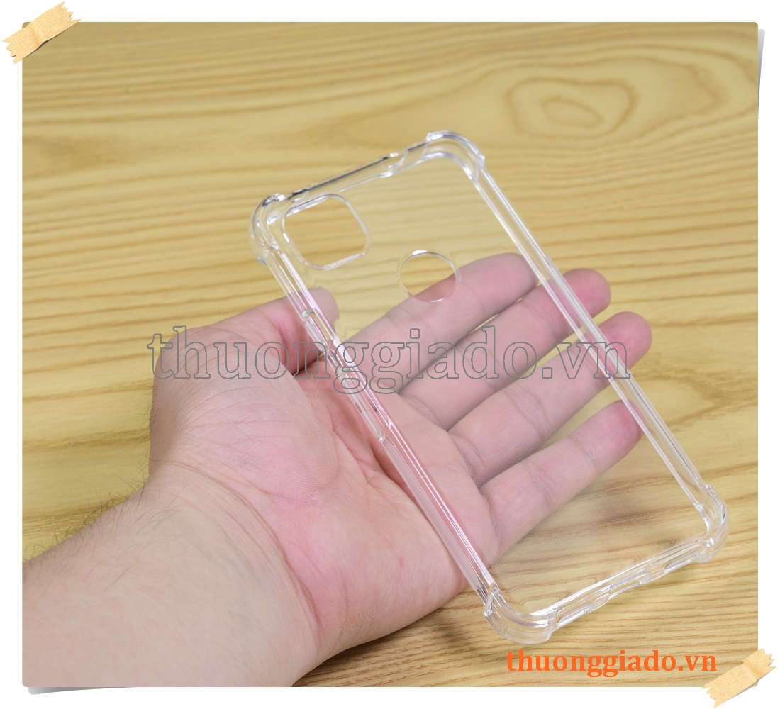 Ốp lưng silicone Google Pixel 4A (4G), ốp dẻo trong suốt chống sốc 4 góc