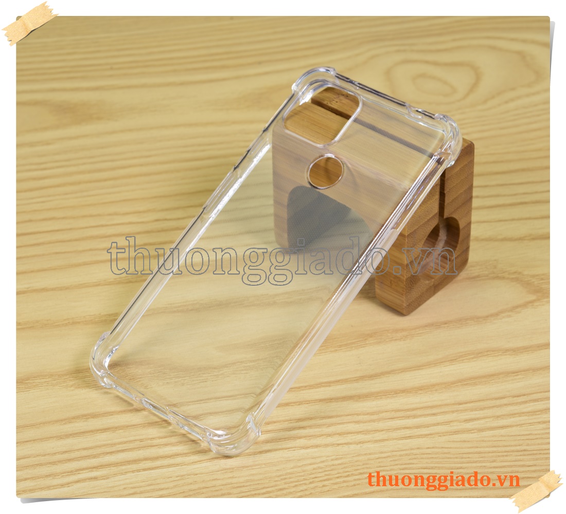 Ốp lưng silicone Google Pixel 4A (5G), ốp dẻo trong suốt, chống sốc 4 góc