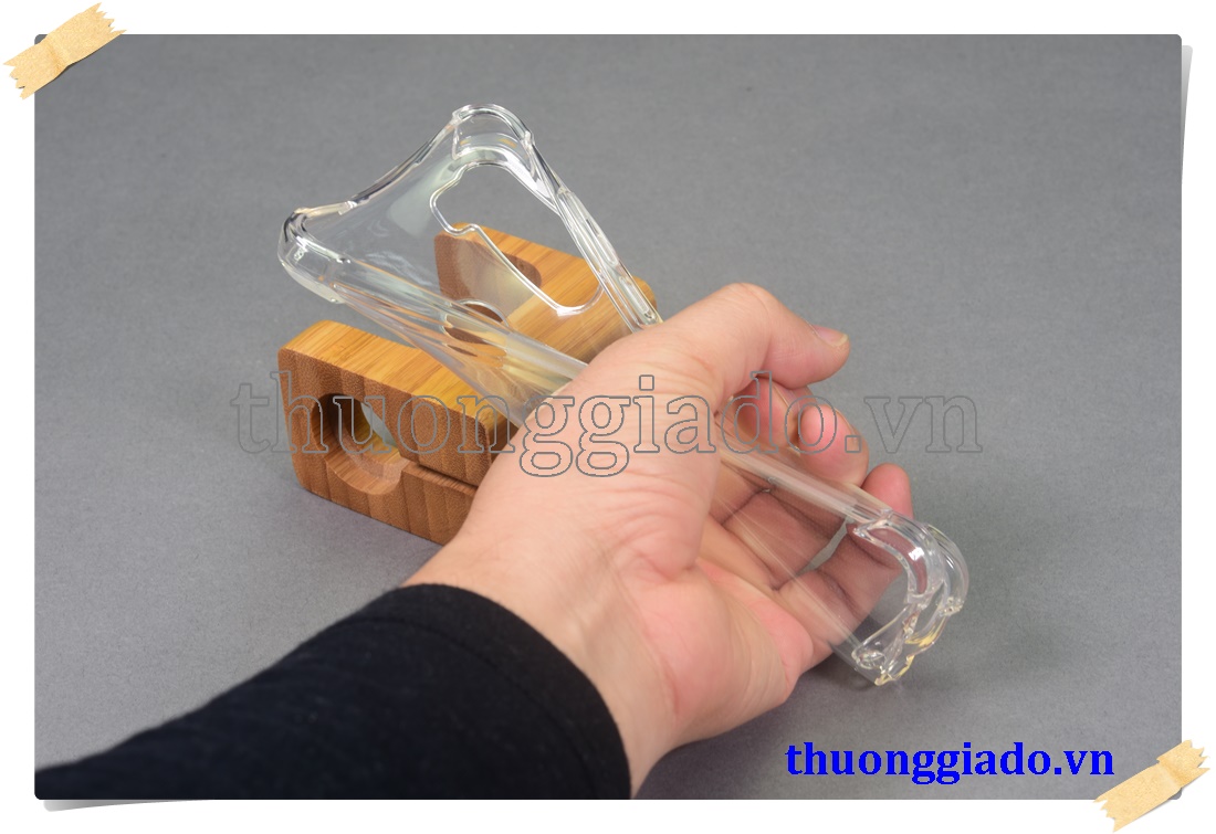 Ốp lưng silicone HTC Desire 20 Pro, ốp dẻo trong suốt tăng cường chống sốc 4 góc