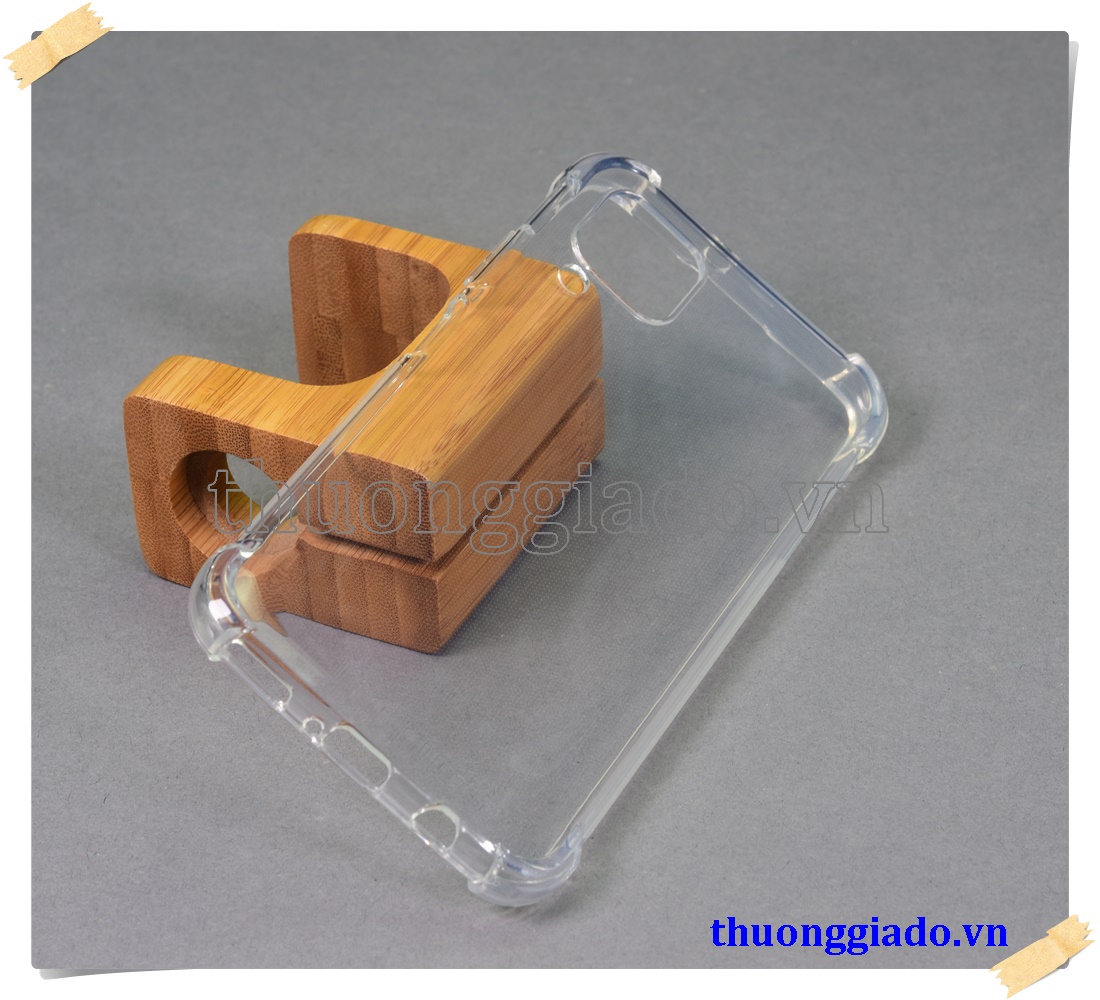 Ốp lưng silicone Huawei Nova 6 SE, ốp dẻo trong suốt tăng cường chống sốc 4 góc