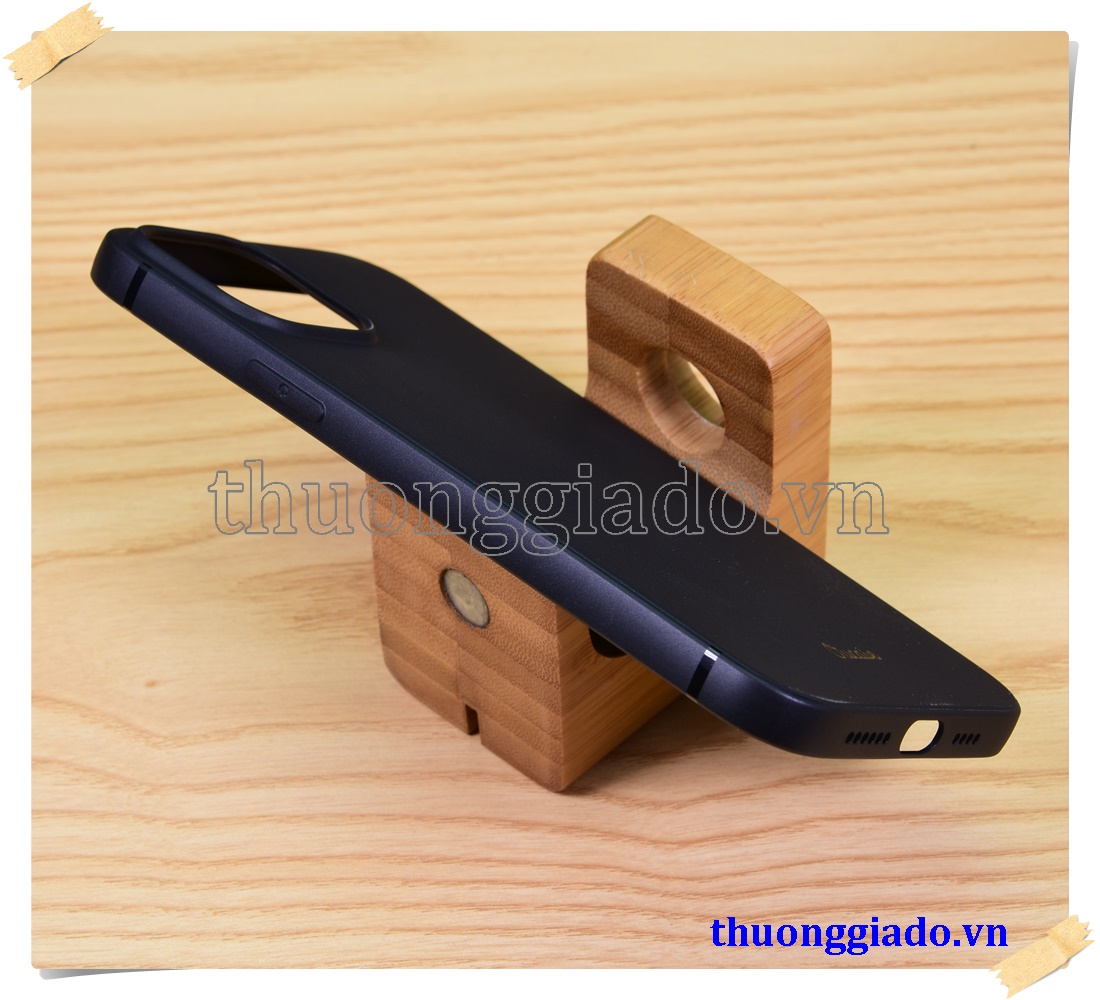 Ốp lưng silicone màu đen Vu Case cho iPhone 12 Pro Max