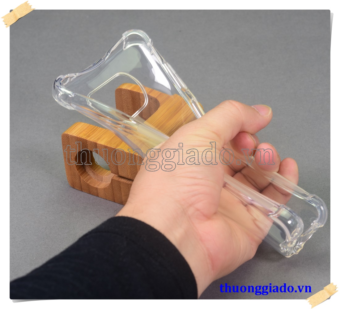 Ốp lưng silicone Mi Poco X3 NFC, ốp dẻo trong suốt tăng cường chống sốc 4 góc