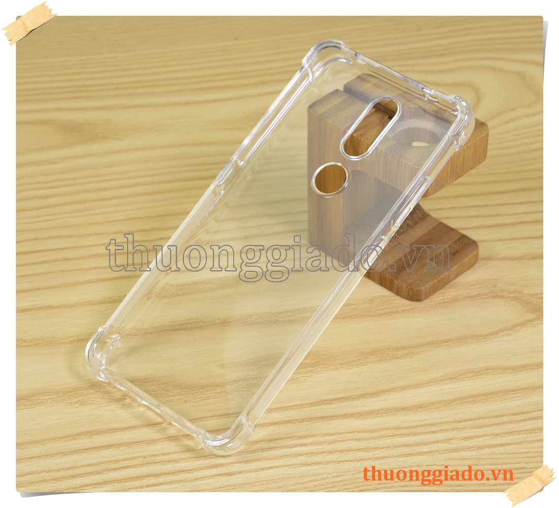 Ốp lưng silicone Nokia 2.4, ốp dẻo trong suốt tăng cường chống sốc 4 góc