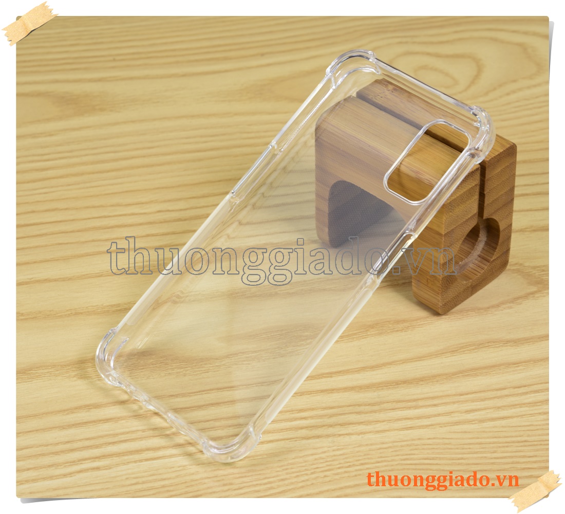 Ốp lưng silicone Oppo A52 (2020), ốp dẻo trong suốt tăng cường chống sốc 4 góc