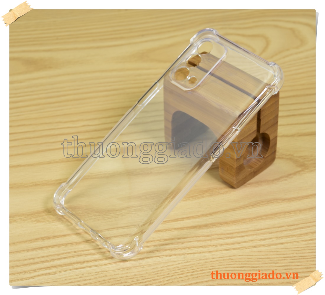Ốp lưng silicone Oppo A93 (5G), ốp dẻo trong suốt tăng cường chống sốc 4 góc