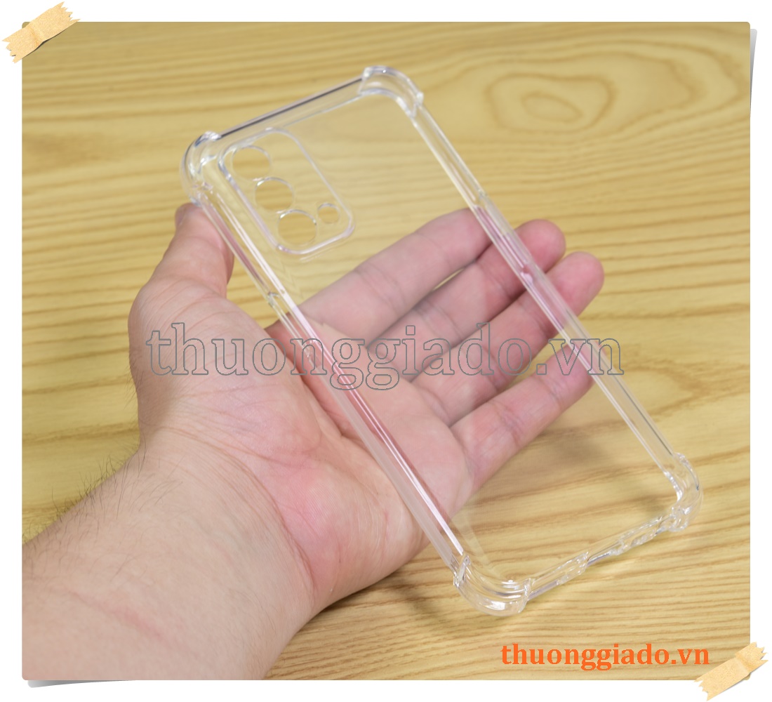 Ốp lưng silicone Oppo A93 (5G), ốp dẻo trong suốt tăng cường chống sốc 4 góc