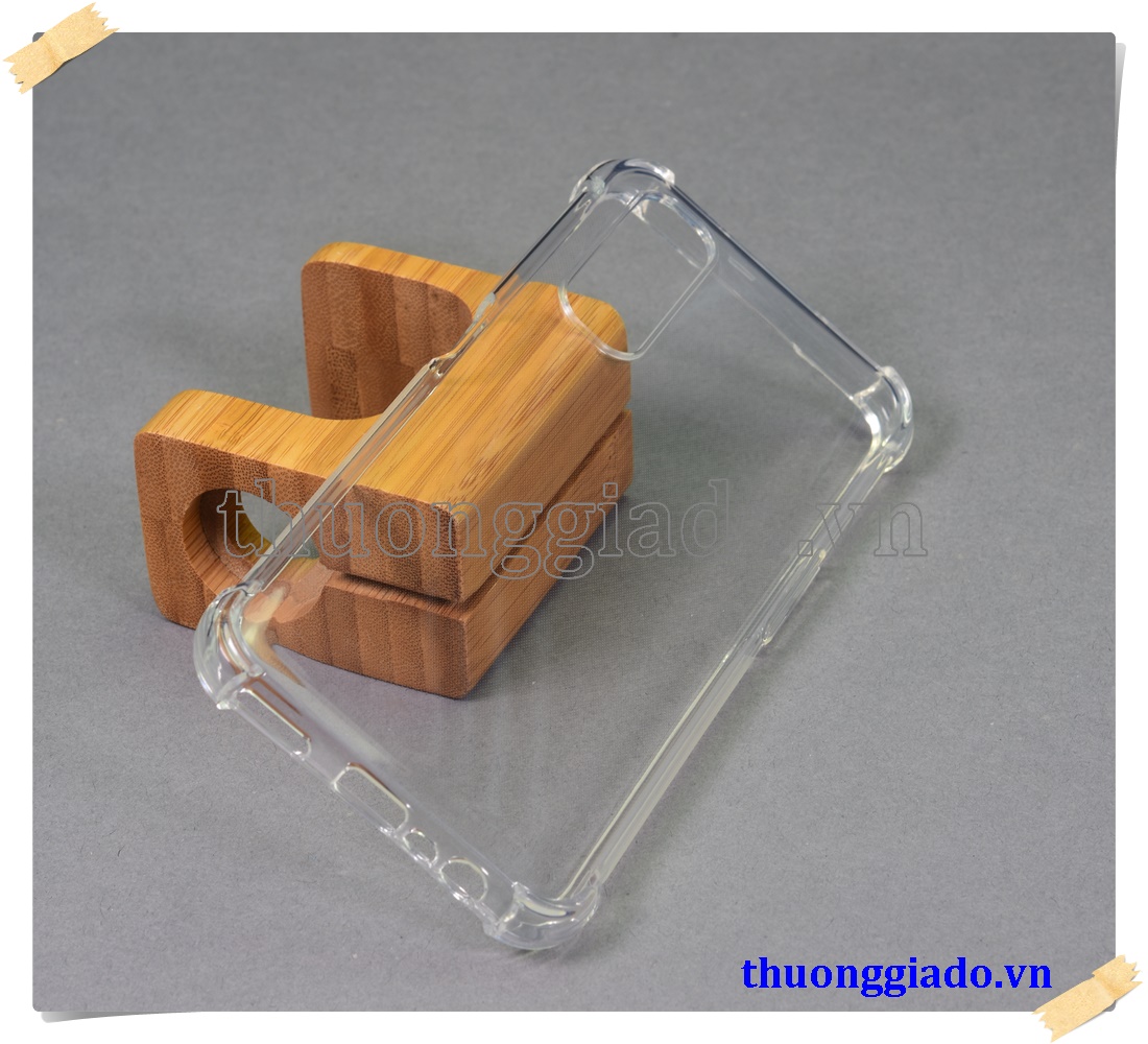 Ốp lưng silicone Realme 7, ốp dẻo trong suốt tăng cường chống sốc 4 góc