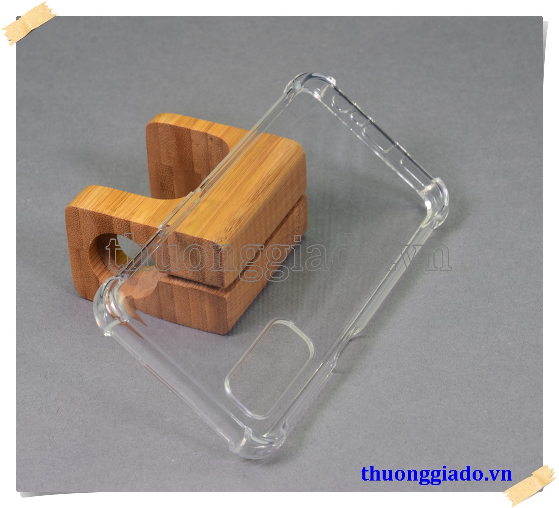 Ốp lưng silicone Realme 7, ốp dẻo trong suốt tăng cường chống sốc 4 góc