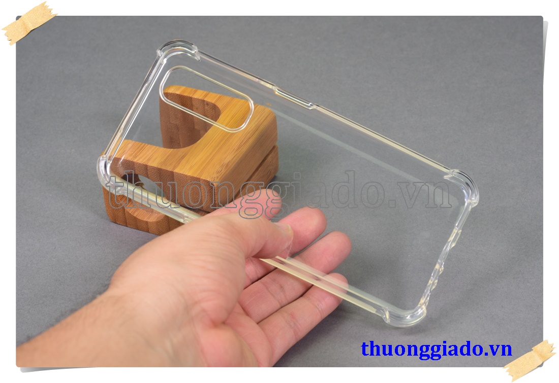 Ốp lưng silicone Realme 7, ốp dẻo trong suốt tăng cường chống sốc 4 góc