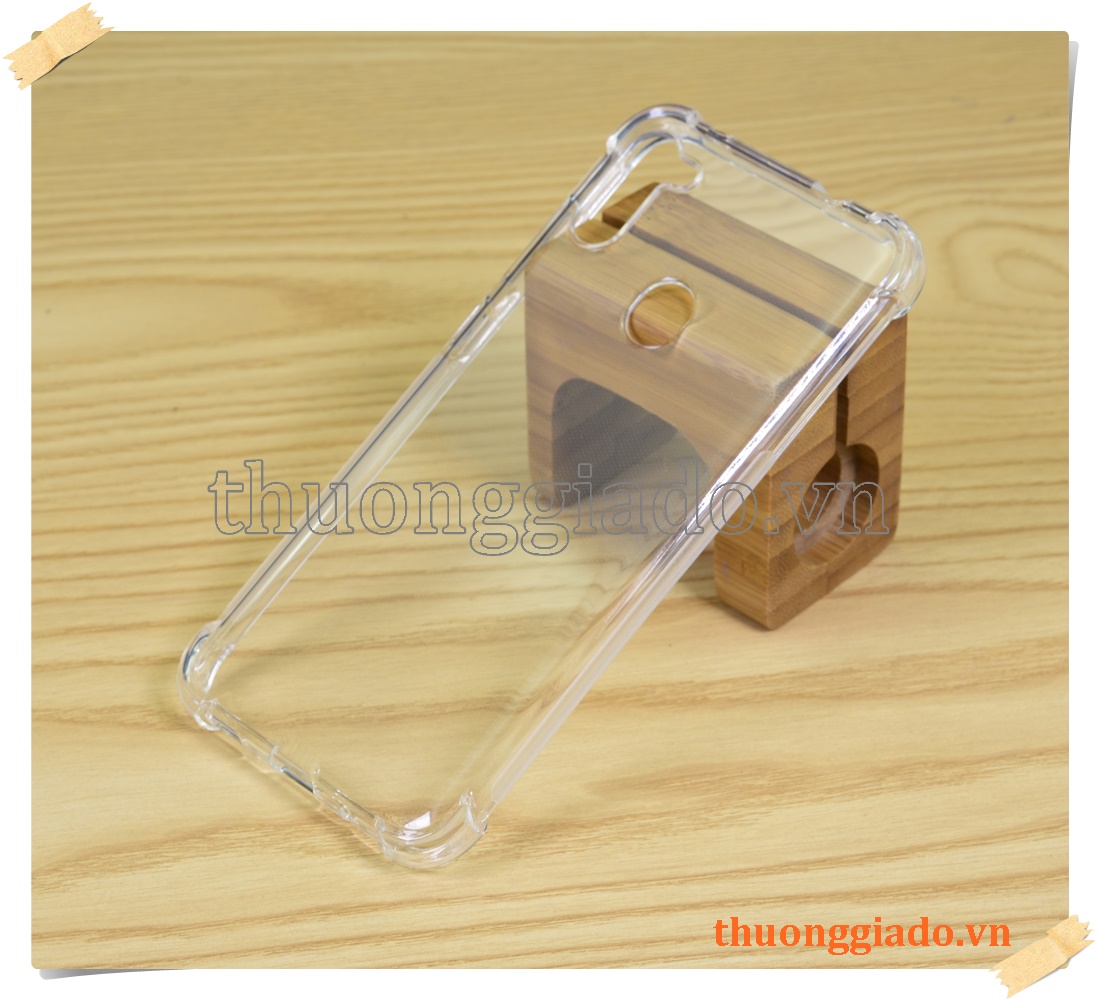 Ốp lưng silicone Samsung Galaxy A11, ốp dẻo trong suốt tăng cường chống sốc 4 góc