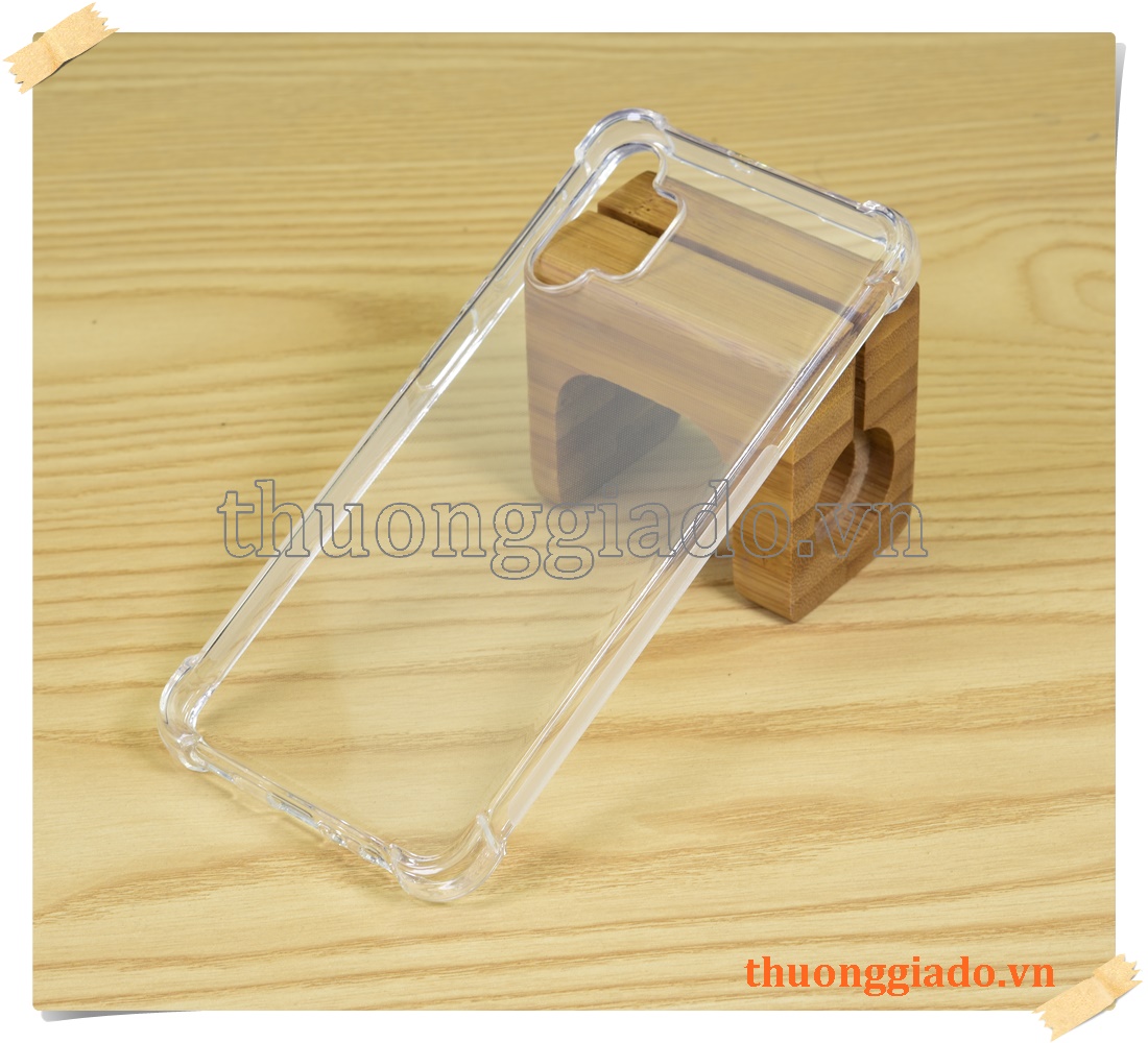 Ốp lưng silicone Samsung Galaxy A32 (5G), ốp dẻo trong suốt chống sốc 4 góc