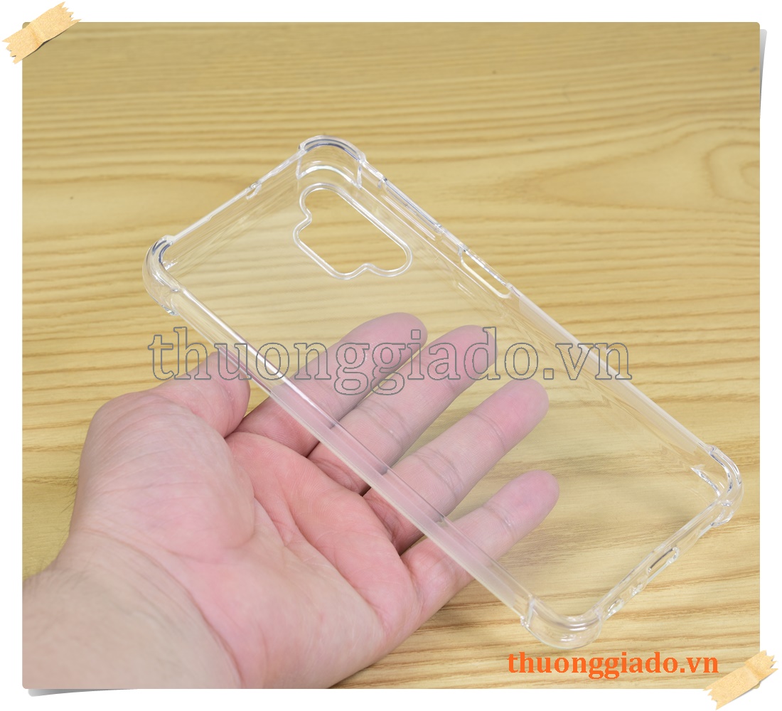 Ốp lưng silicone Samsung Galaxy A32 (5G), ốp dẻo trong suốt chống sốc 4 góc