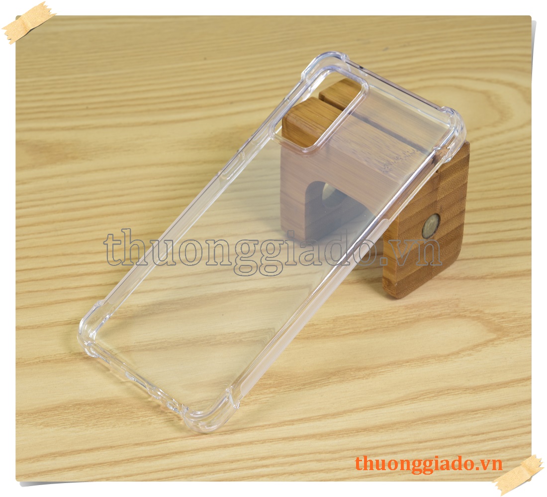 Ốp lưng silicone Samsung Galaxy A72 (5G), ốp đẻo trong suốt, chống sốc 4 góc