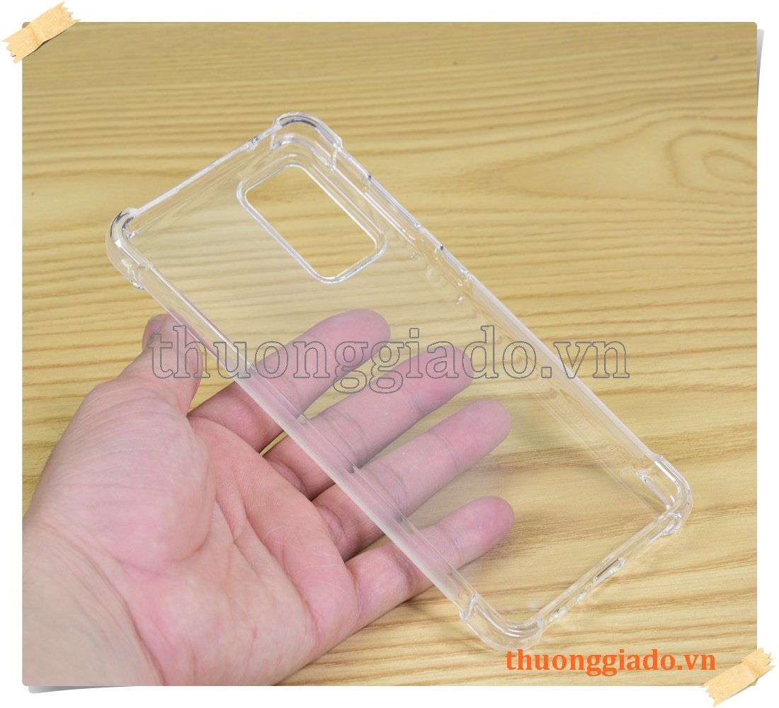 Ốp lưng silicone Samsung Galaxy A72 (5G), ốp đẻo trong suốt, chống sốc 4 góc