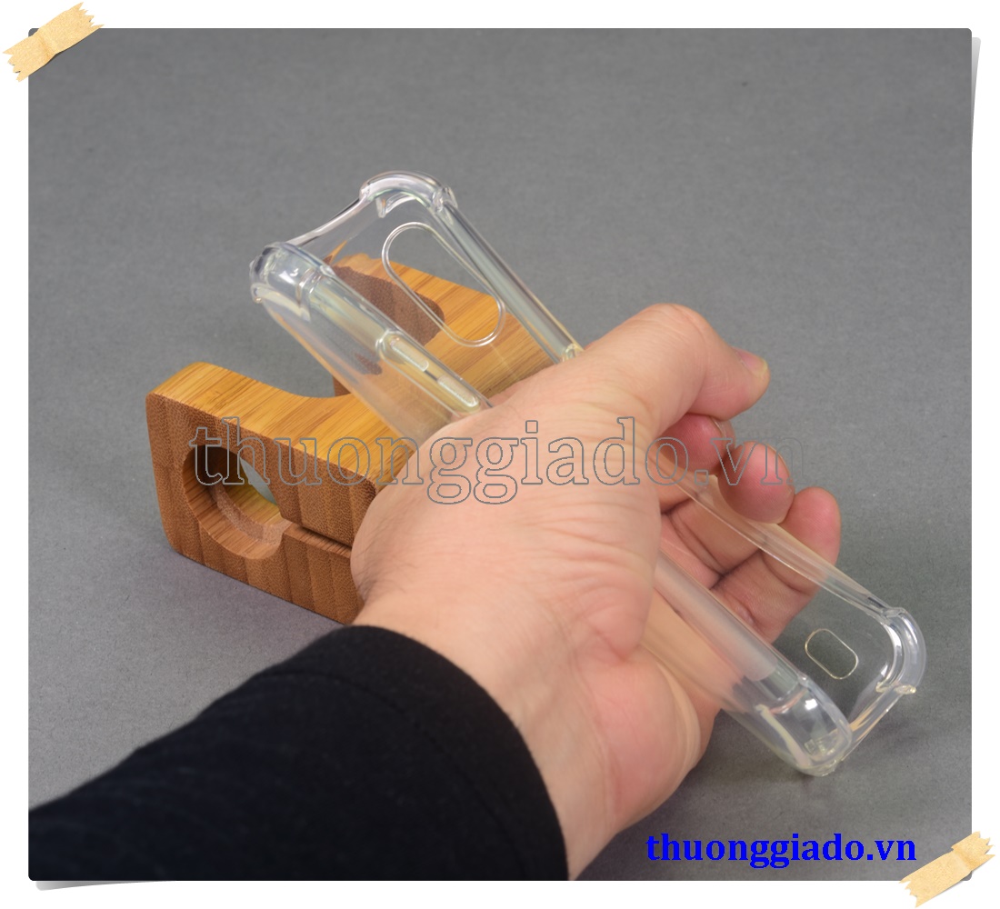 Ốp lưng silicone Samsung Galaxy M01, ốp dẻo trong suốt chống sốc 4 góc