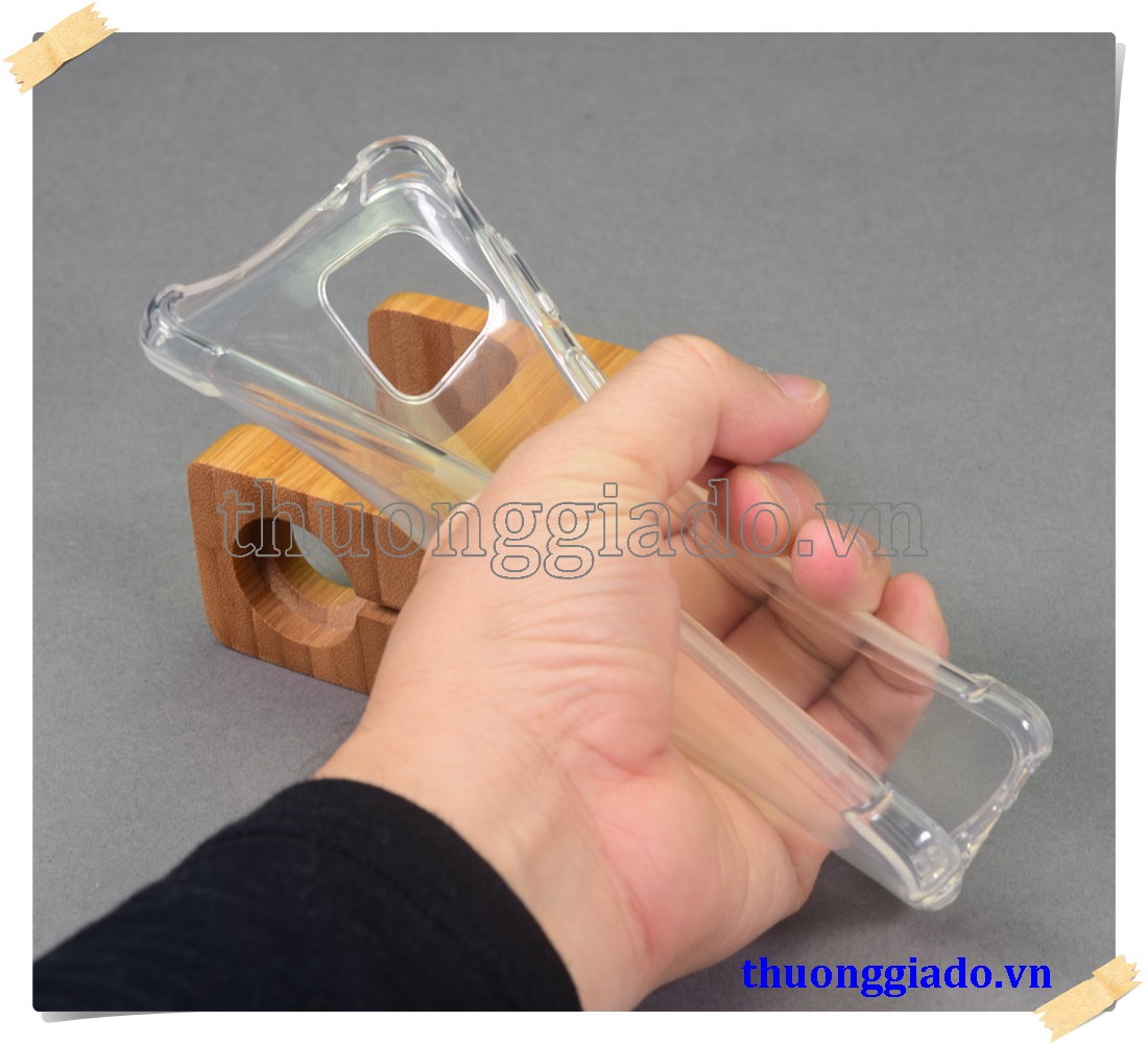 Samsung Galaxy Note 10 Lite - Ốp lưng silicone, ốp dẻo trong suốt chống sốc 4 góc