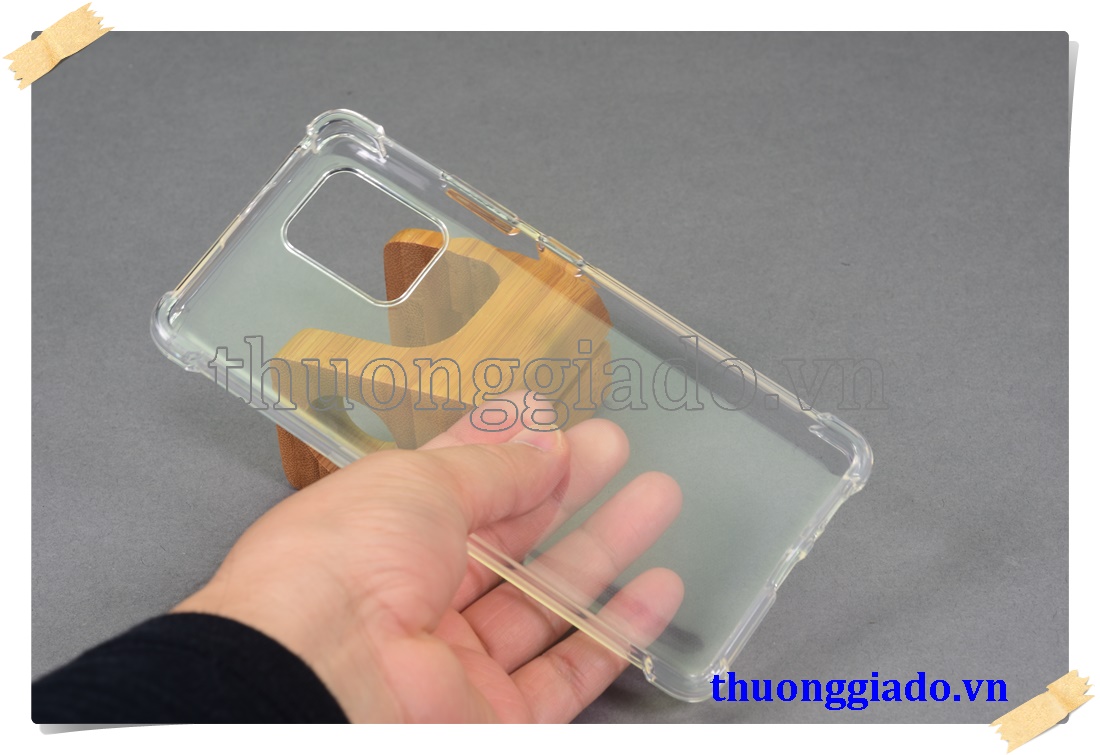 Samsung Galaxy S10 Lite - Ốp lưng silicone , ốp dẻo trong suốt chống sốc 4 góc