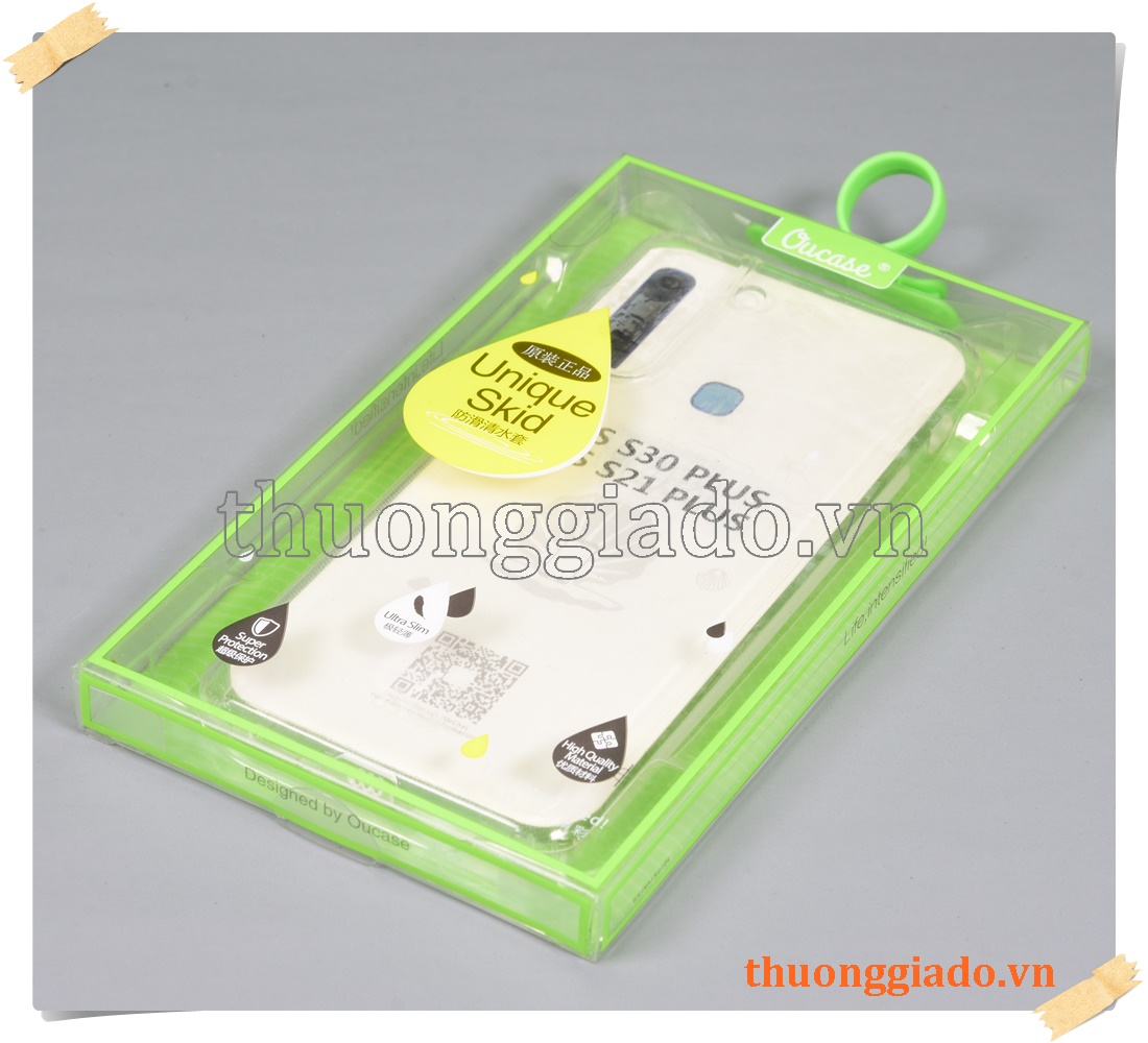 Ốp lưng silicone Samsung Galaxy S21+ SM-G996 ốp dẻo trong suốt (hiệu VU case)