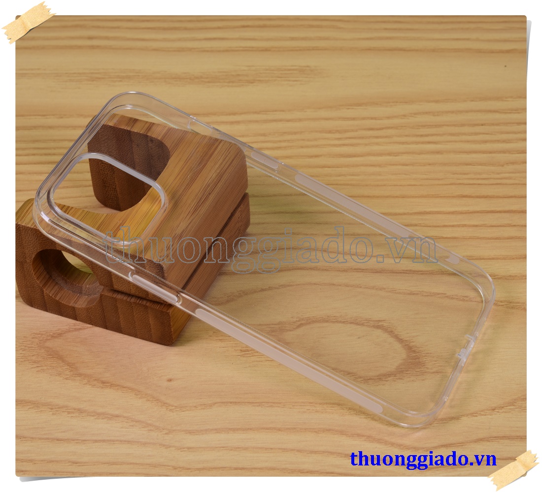 Ốp lưng silicone trong suốt Vu Case cho iPhone 12 Pro Max