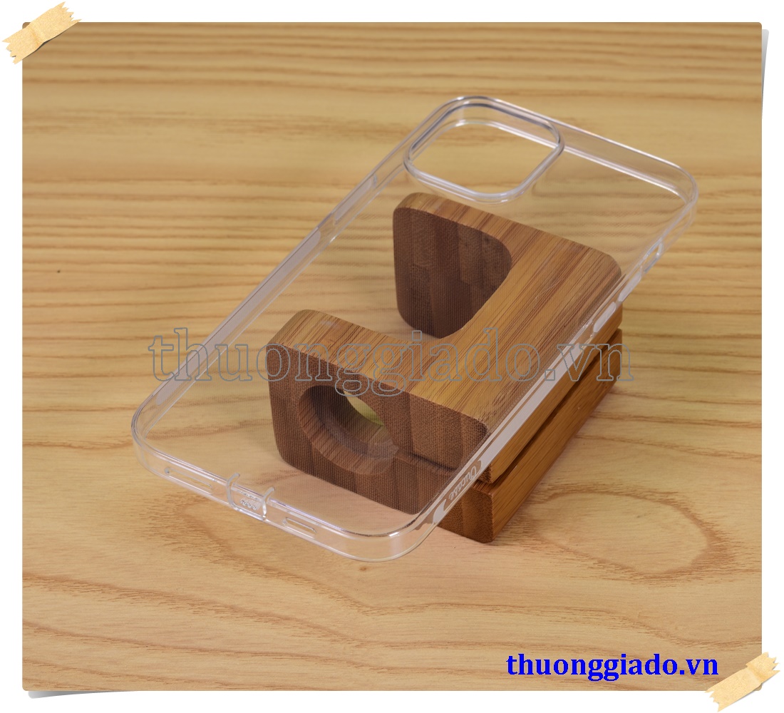 Ốp lưng silicone trong suốt Vu Case cho iPhone 12 Pro Max