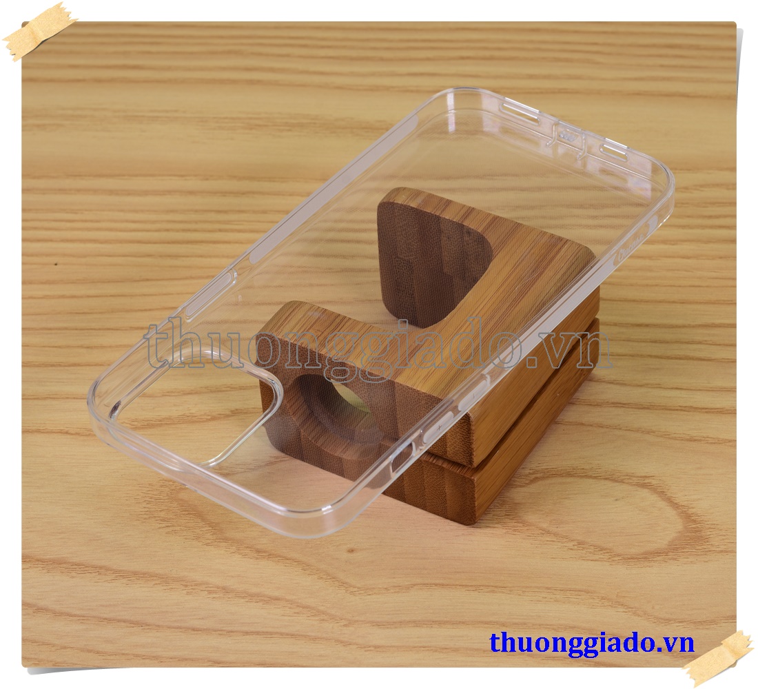 Ốp lưng silicone trong suốt Vu Case cho iPhone 12 Pro Max